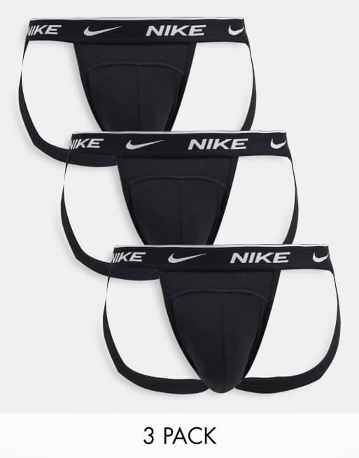 Nike 3-Pack Cotton Stretch in black | ASOS