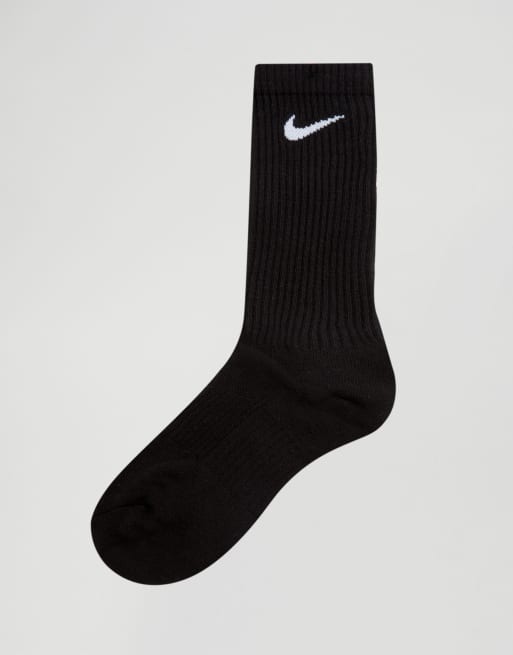 Nike 3 Pack Crew Socks In Black SX4700 001 ASOS