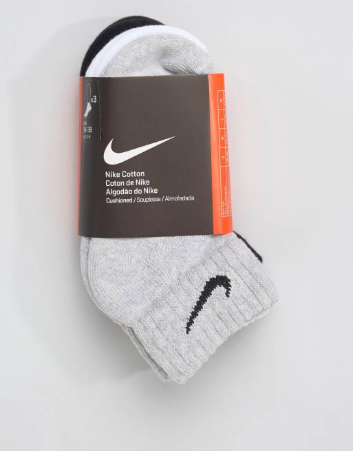 Nike cotton best sale quarter socks