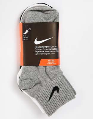 nike performance cotton lightweight socks