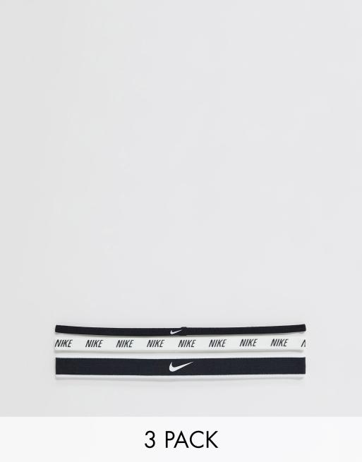 Nike 3 Pack Mixed Width Headbands