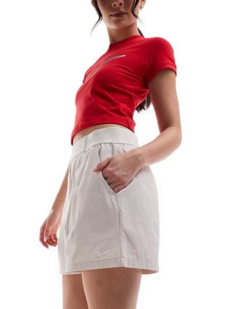 Nike 3'' trouser short in cream - view 1
