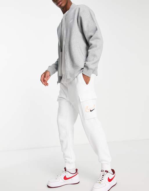 White nike cargo joggers new arrivals