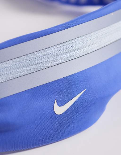 Nike - 4.0 - Blå og hvid smal bæltetaske, 2 af 3