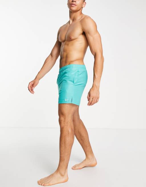 Nike 5 inch Volley swim shorts in blue, 4 of 4