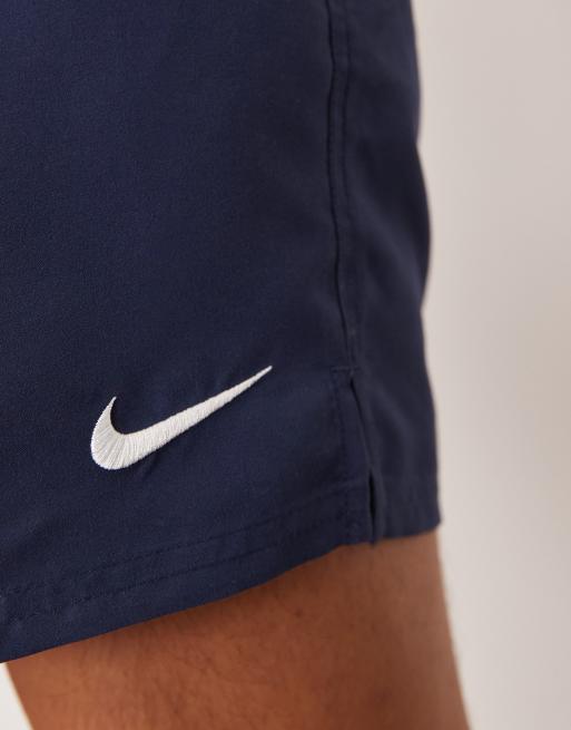 Nike 5 inch Volley swim shorts in navy, 3 of 4