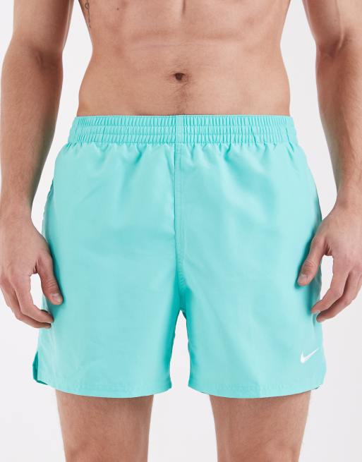 Nike 5 inch Volley swim shorts in turquoise, 4 of 5