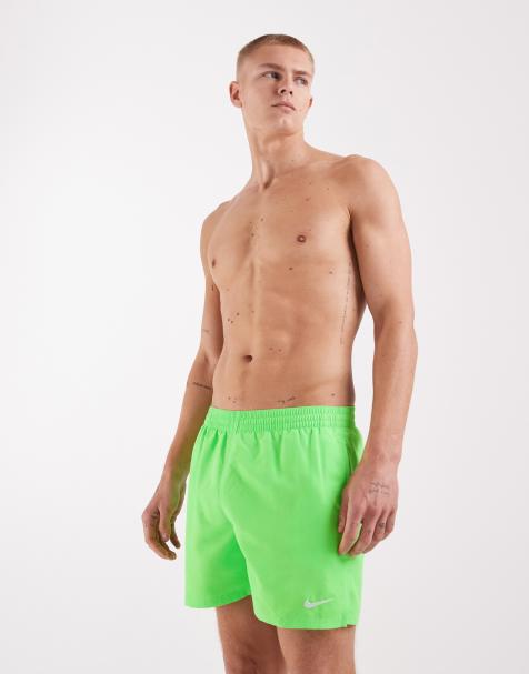 Nike 5 inch Volley swim shorts in voltage green - view 1