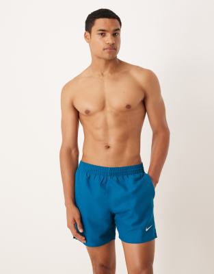 Nike Swimming Nike 5 inch Volley swimming shorts in green