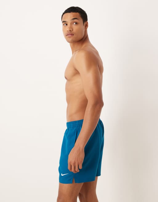Nike - 5 inch volley zwemshort in blauw, 3 van 5