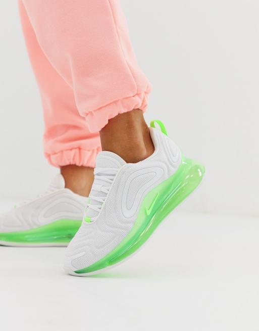 Nike 720 2024 blanche et verte