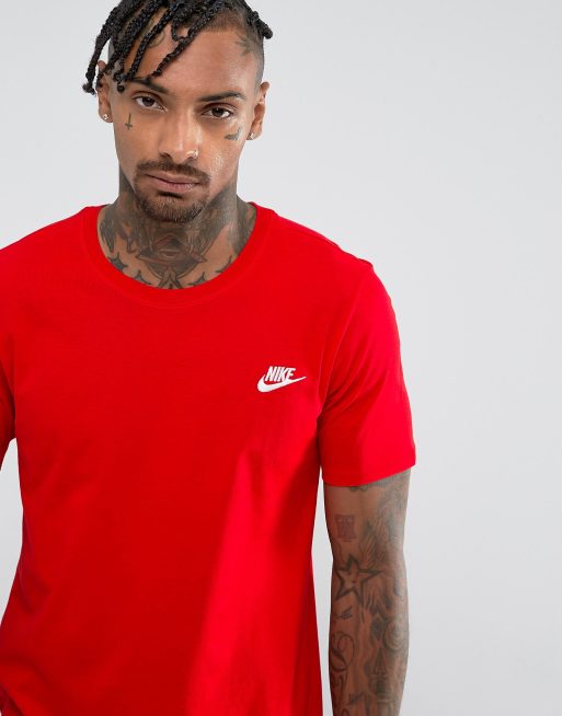 T shirt outlet nike rouge femme