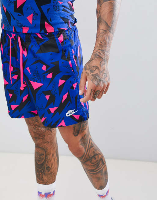 Nike 90s shop print shorts