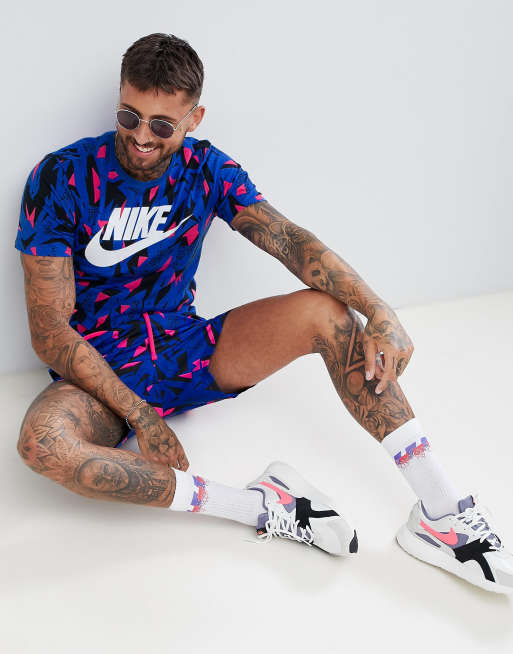 Nike 90s print outlet shorts