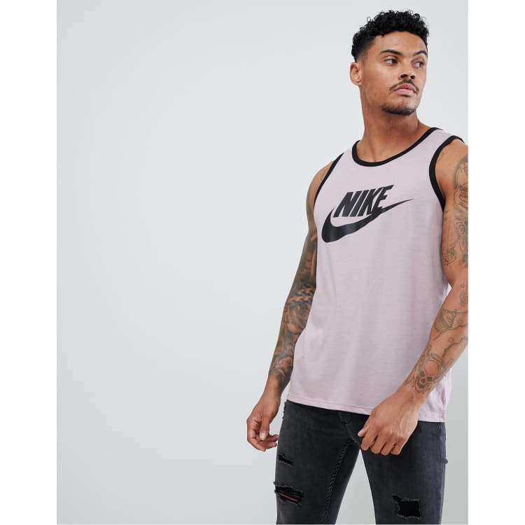 Nike ace outlet logo tank black