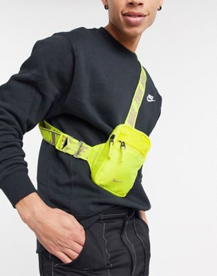 Nike Advance crossbody bag in neon 