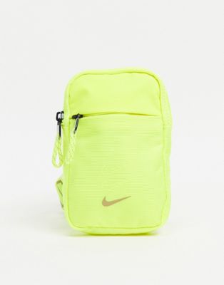 neon green nike bag