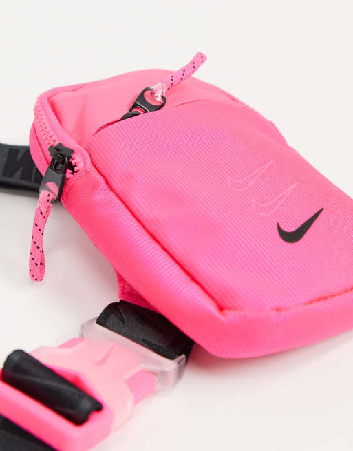 Nike Advance Crossbody Bag In Neon Pink