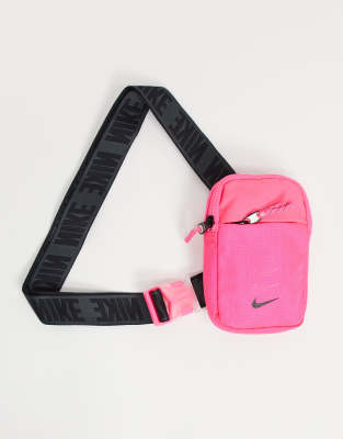 nike cross body bag pink