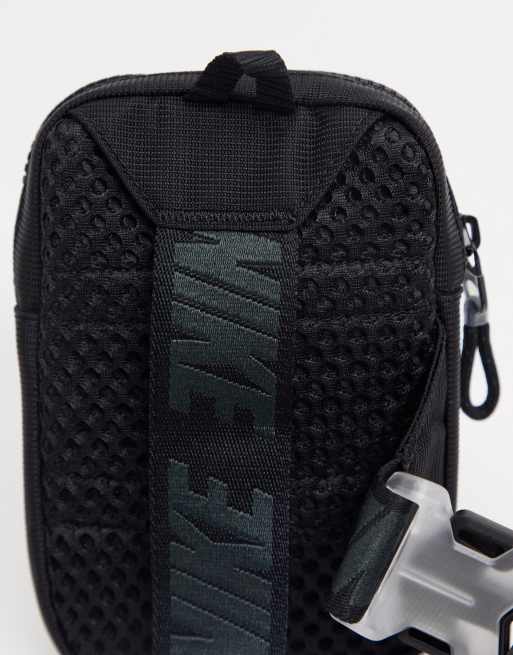 Nike Advance crossbody bag in triple black