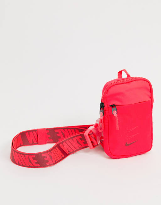 Nike Advance Sac bandouli re avec bande logo Rouge