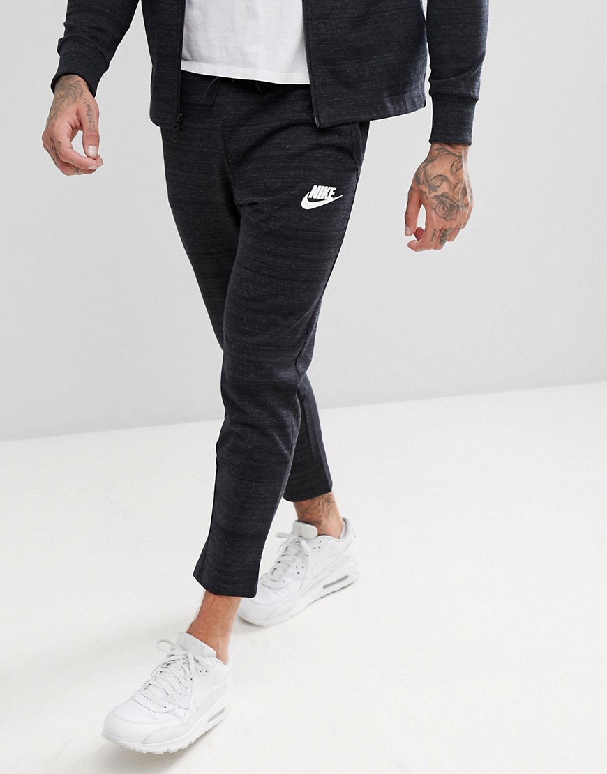 Nike Advanced Knit Skinny Joggers In Black 885923-010