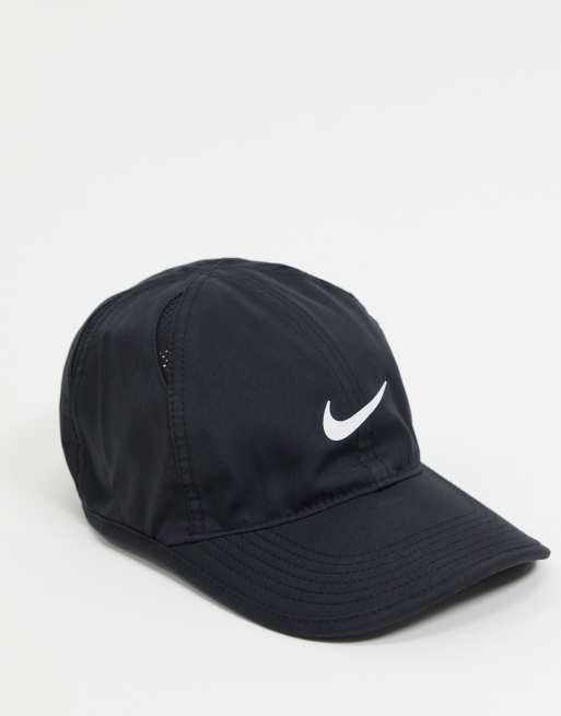 Nike Aerobill Featherlight adjustable cap in black | ASOS