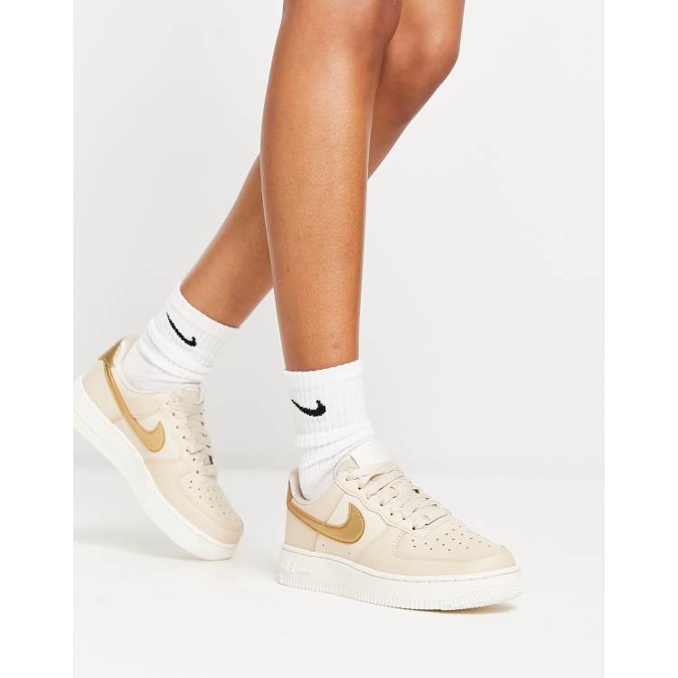 Nike air force rose gold outlet tick