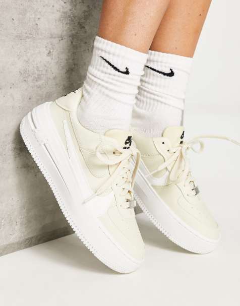 nike air force platform sneakers