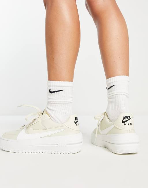 Nike air force one platform clearance shoes