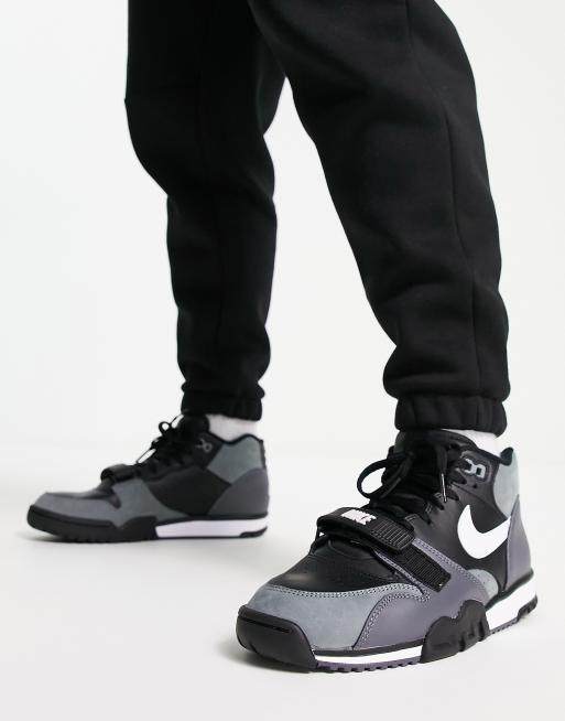 Asos black nike outlet trainers