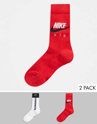 nike red socks