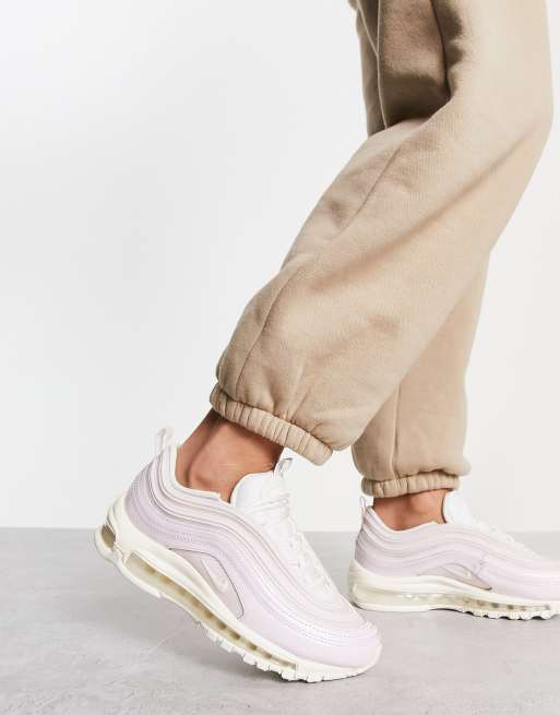 Nike Air 97 trainers in pink and pearl