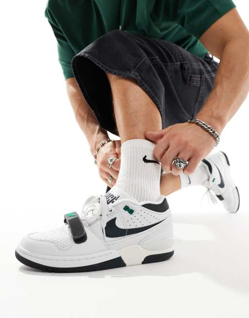 Nike Air Alpha Force '88 sneakers in white and black