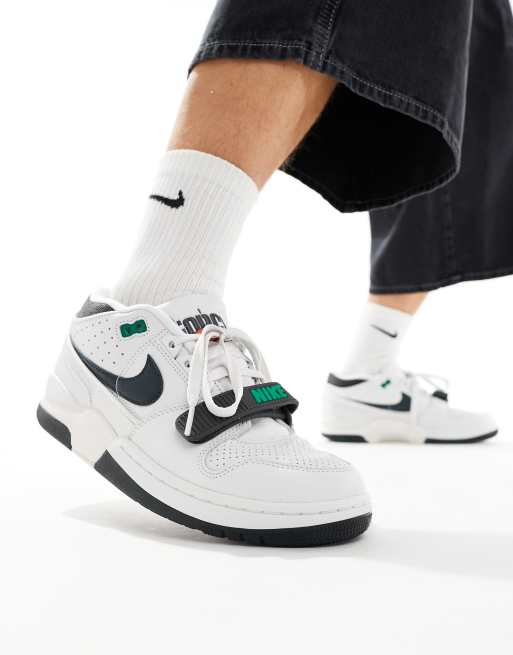 Nike Air Alpha Force '88 sneakers in white and black, 2 of 5