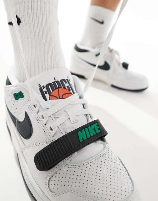 Nike Air Alpha Force '88 sneakers in white and black, 4 of 5