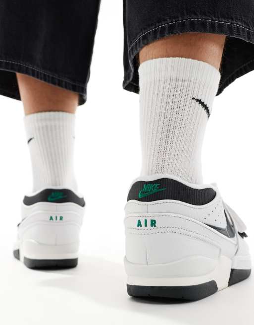 Nike Air Alpha Force '88 sneakers in white and black, 5 of 5