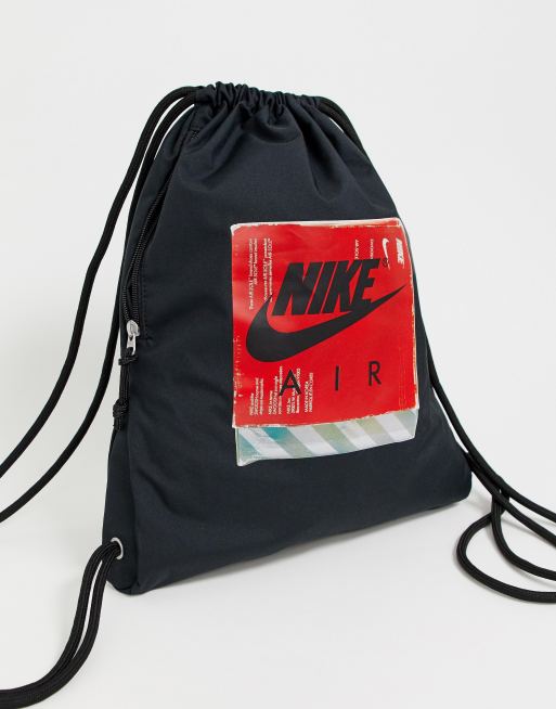 Nike air sales drawstring bag