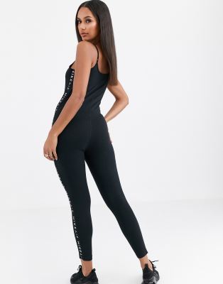 nike black unitard