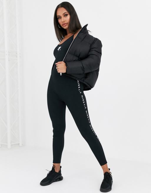 Nike Air black unitard jumpsuit ASOS