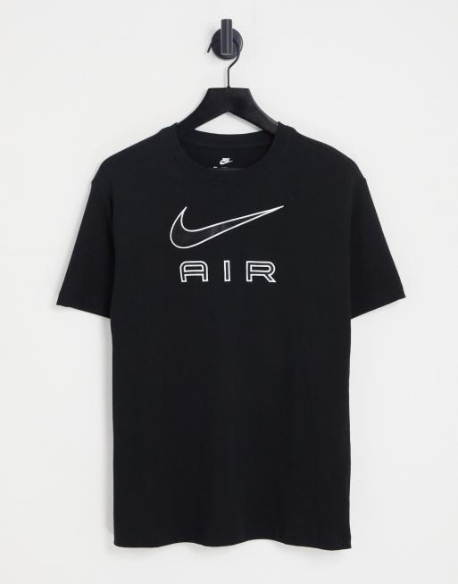 Nike Air boyfriend t shirt in black