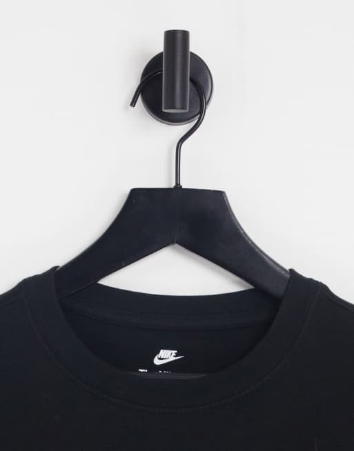 Nike Air boyfriend t-shirt in black, 4 of 4