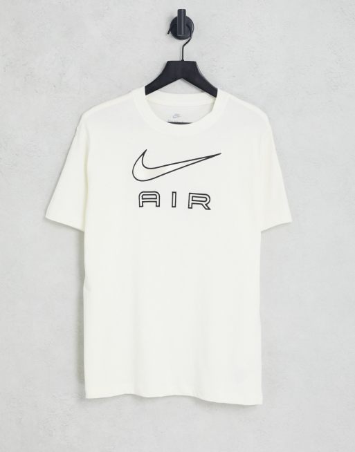 Nike air hot sale shirt white