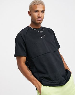 Nike Air crew neck mesh t-shirt in 