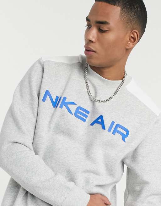 Grey nike air on sale jumper