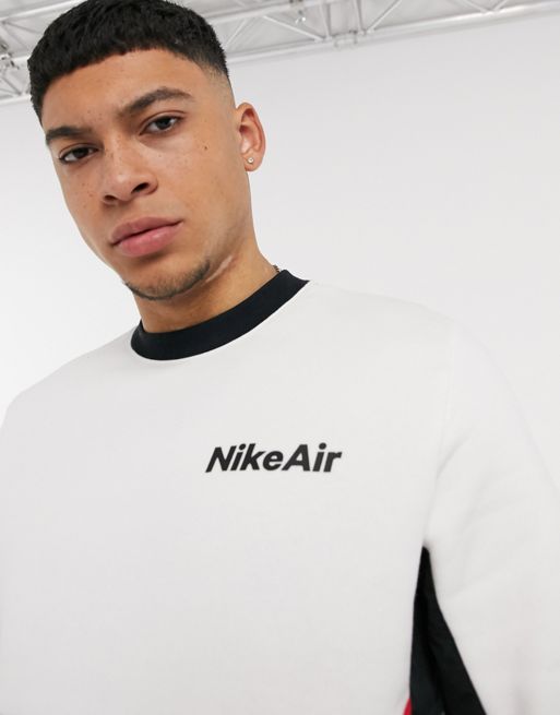 NIKE air embroidery sweat