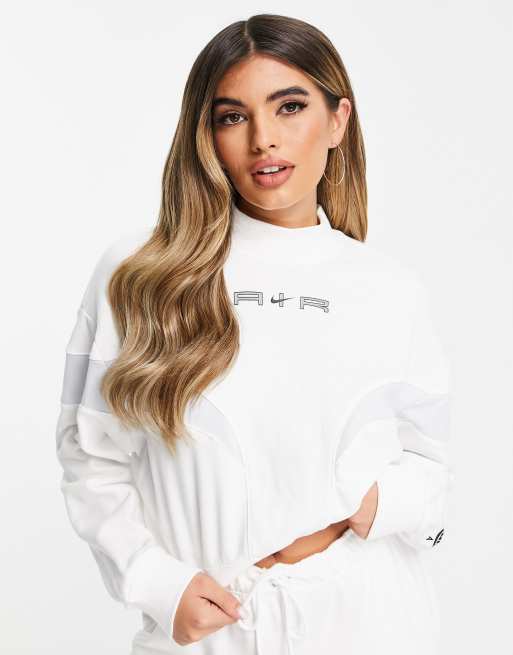 Nike air white outlet sweatshirt