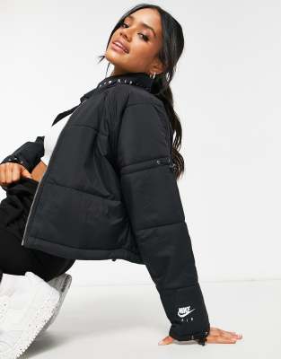 nike puffer jacket cropped