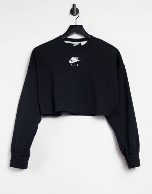 Nike cropped pullover sale