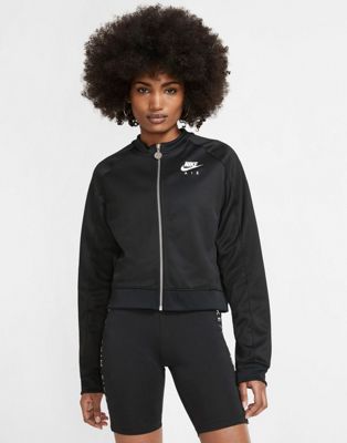 Nike air cropped zip through jacket in 